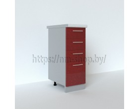 Шкаф нижний с ящиками ШНЯ 300