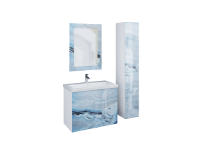 Пенал Lacio 30П 2д. 1в.я. Blue marble L