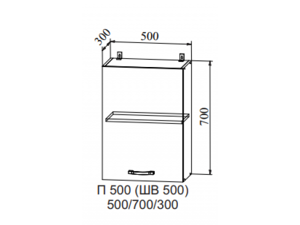 Корпус верхний П 500 Корпус верхний П 500