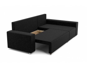 Угловой диван Маркиз черный