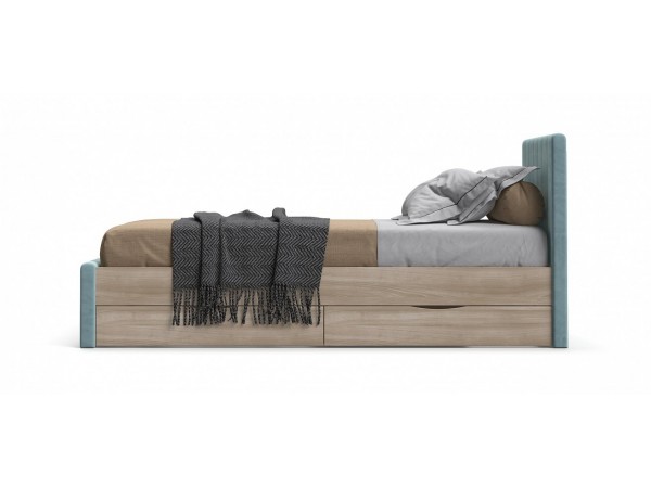 Кровать ЛОФТ Мини Сонома, MONOLIT Aqua NEW