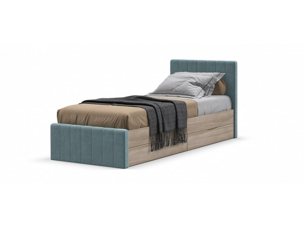 Кровать ЛОФТ Мини Сонома, MONOLIT Aqua NEW
