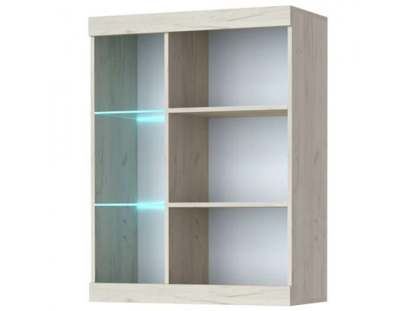 СОНАТА Витрина ВНС-800 Крафт белый-Антрацит