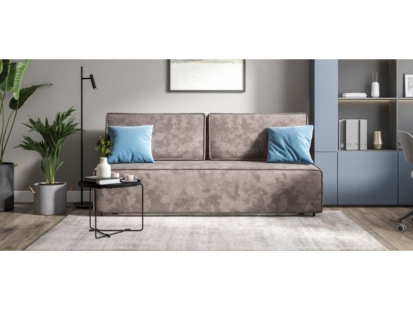 Диван NORD mini Велюр Alkantara серый Диван NORD mini Велюр Alkantara серый