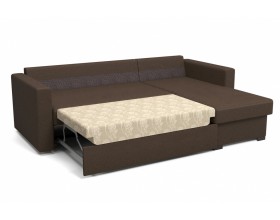 Угловой диван Джессика коричневый