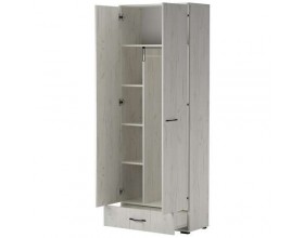 ИТАЛИЯ Шкаф ШК1Я-800 Крафт белый