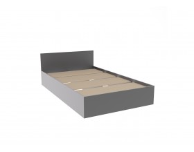 МС Мори кровать КРМ 1200.1 Графит 