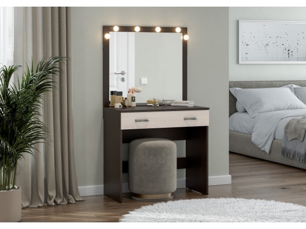 Стол туалетный Ронда СТ-01 венге/дуб белфорд