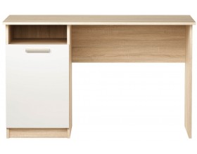 Стол ПКС-12 Сонома-Белый глянец