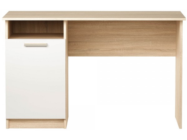 Стол ПКС-12 Сонома-Белый глянец