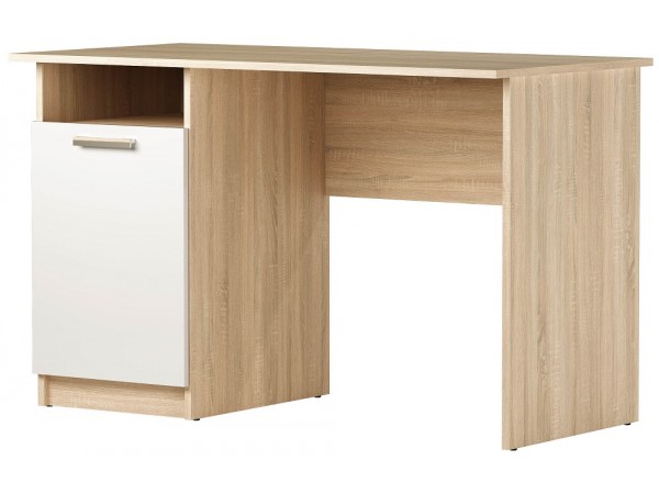 Стол ПКС-12 Сонома-Белый глянец