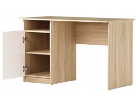 Стол ПКС-12 Сонома-Белый глянец