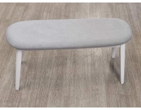 Скамья KARL (серый/белый)