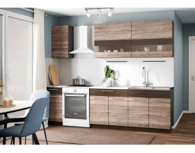 Кухня Маша 2,0 м венге/дуб сакраменто