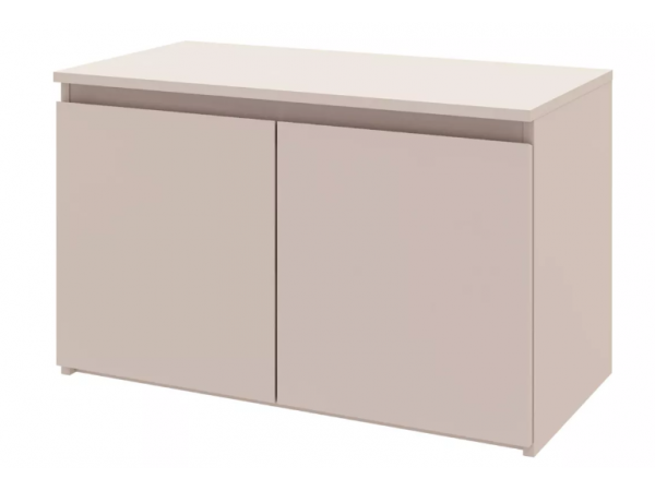  Лаура 464.12 Тумба под вешалку  Кашемир серый