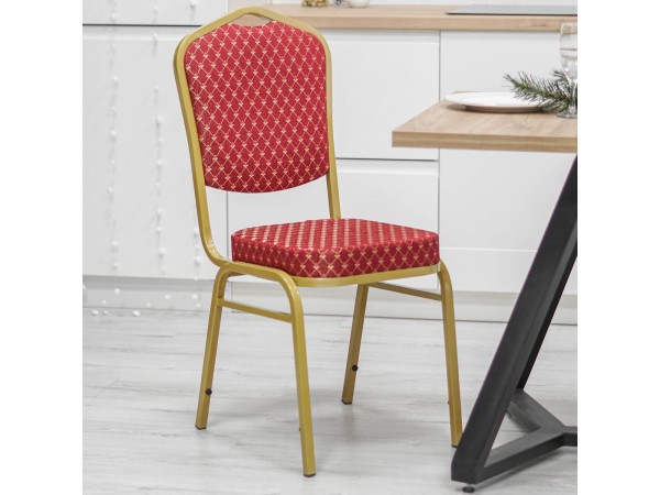 Стул Хит 25мм, каркас - золото Стул Хит 25мм, каркас - золото