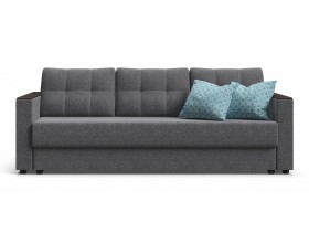 Атланта диван Рогожка Мальмо серый