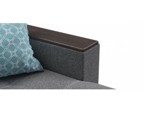 Атланта диван Рогожка Мальмо серый