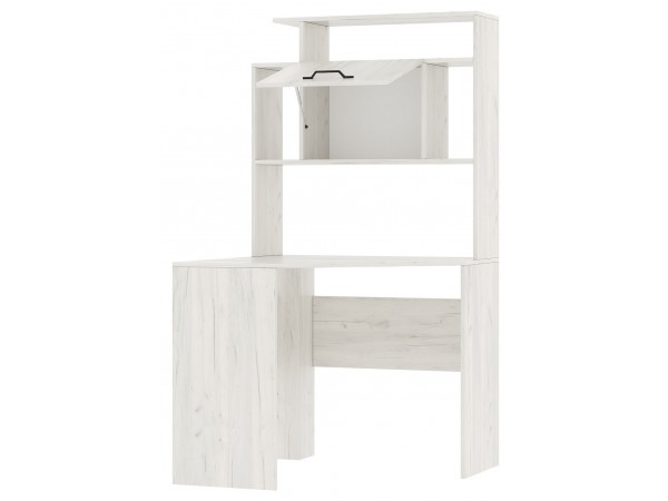 Письменно-компьютерный стол «ПКС-8» Угловой Крафт белый