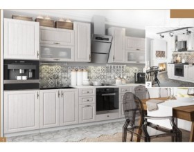Кухня Вариант фасада Империя Сандал 3,8*1,4 м