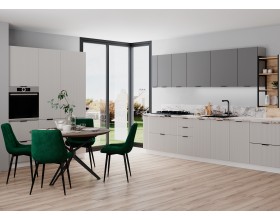 Кухня Вариант фасада Мелисса 3,15 м  +пеналы 1,6 м