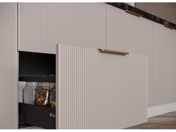 Кухня Вариант фасада Мелисса 3,15 м  +пеналы 1,6 м