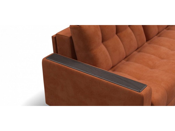 BOSS 2.0 диван велюр Alkantara оранж