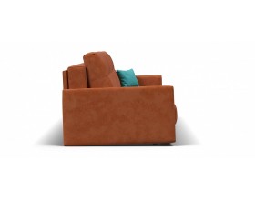 Босс диван Велюр Алькантара оранж