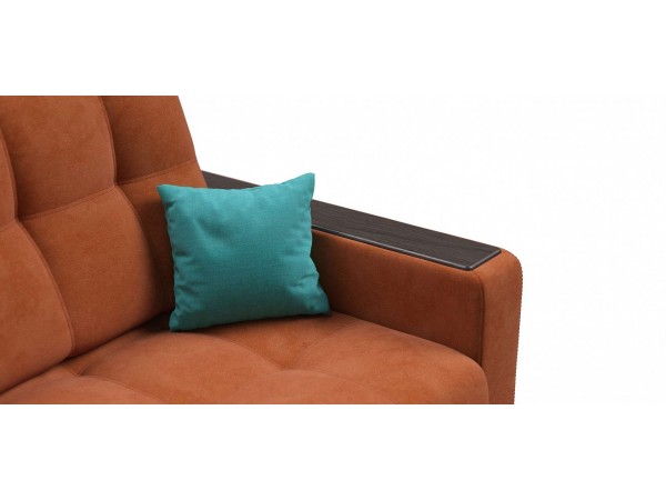 BOSS 2.0 диван велюр Alkantara оранж