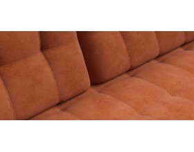 Босс диван Велюр Алькантара оранж