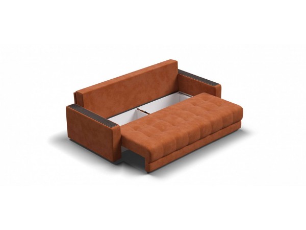 BOSS 2.0 диван велюр Alkantara оранж
