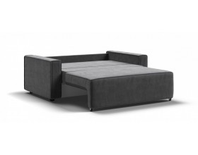 Норд двухместный диван Велюр Монолит серый