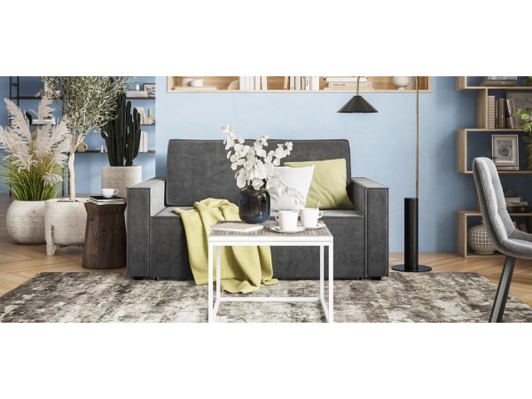 Диван NORD Compact велюр Monolit серый