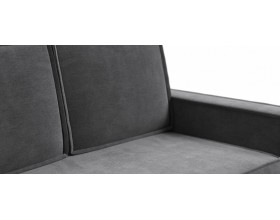 Норд двухместный диван Велюр Монолит серый