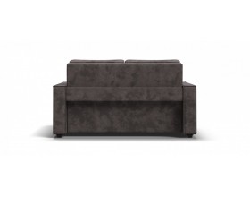 Норд двухместный диван Велюр Алькантара серый