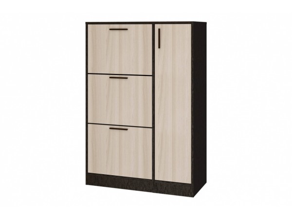 Тумба для обуви Лофт-5 СТЛ.235.01 Венге/Ясень шимо светлый