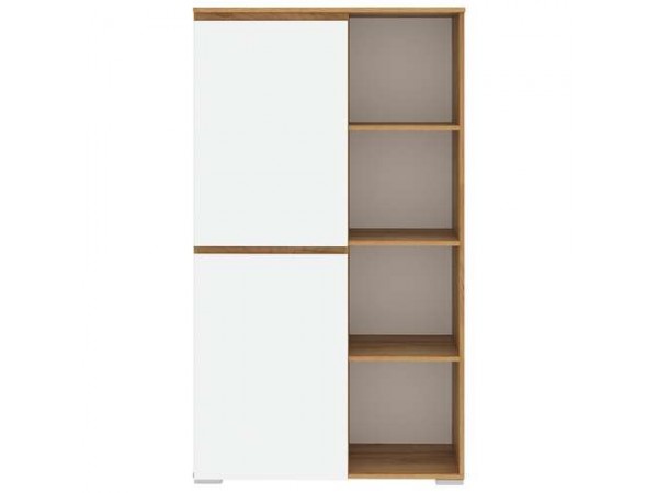 Буфет 2С "ГРЕТТА" Дуб Крафт золотой - Белый