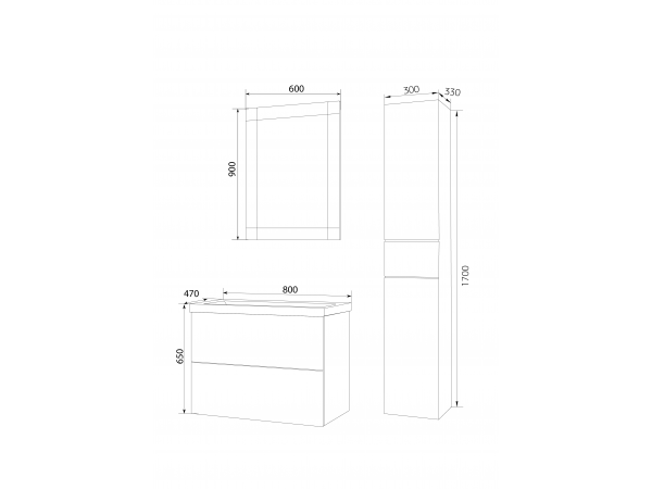 Пенал Lacio 30П 2д. 1в.я. Black stone L Пенал Lacio 30П 2д. 1в.я. Black stone L