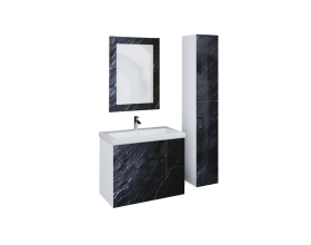 Пенал Lacio 30П 2д. 1в.я. Black stone L