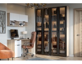 Шкаф со стеклом Норд ШКВ-800