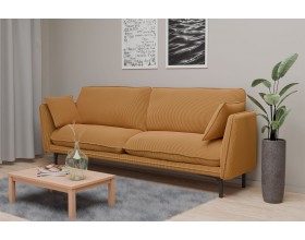 Гостевой диван Сиеста желтый велюр