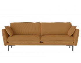 Гостевой диван Сиеста желтый велюр