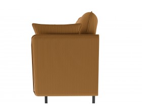 Гостевой диван Сиеста желтый велюр