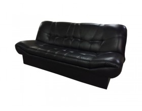 Диван Наоми (искуственная кожа черный)