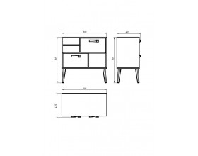 ТУМБА ГН 028-06 “СКАНДИ”