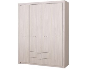 ОКТАВА Шкаф 4С2Я Анкор светлый