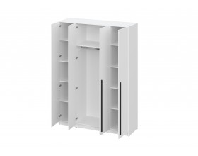 Шкаф Берген ШК-1600 белое дерево