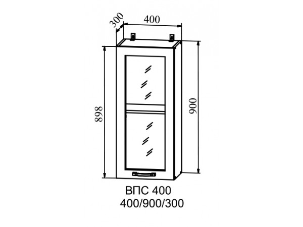 Корпус верхний стекло высокий ВПС 400 Корпус верхний стекло высокий ВПС 400