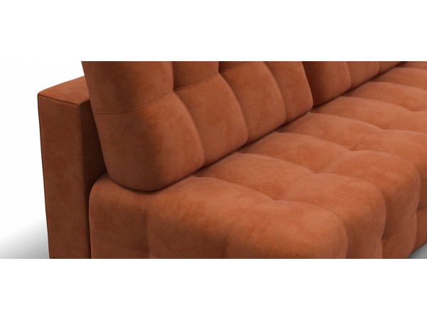 BOSS 2.0 Mini  диван велюр Alkantara оранж