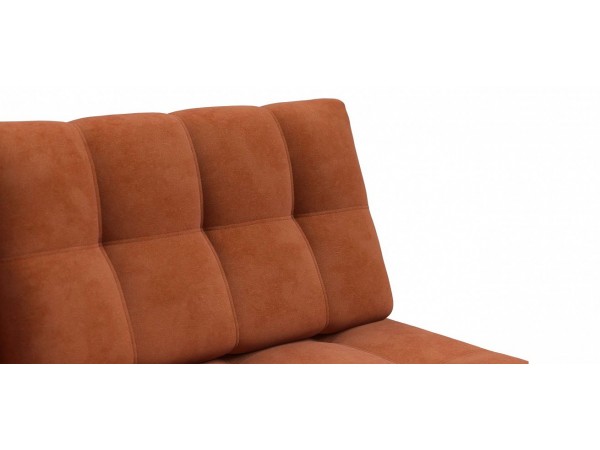 BOSS 2.0 Mini  диван велюр Alkantara оранж